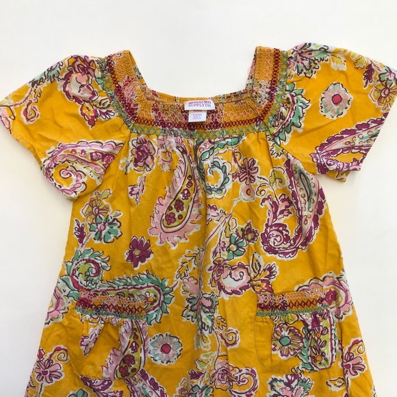 Mossimo Supply Co. Other - Yellow Orange 🍊Floral Paisley Maxi Sundress Tunic